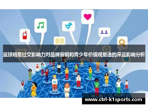 篮球明星社交影响力对品牌营销和青少年价值观塑造的深远影响分析